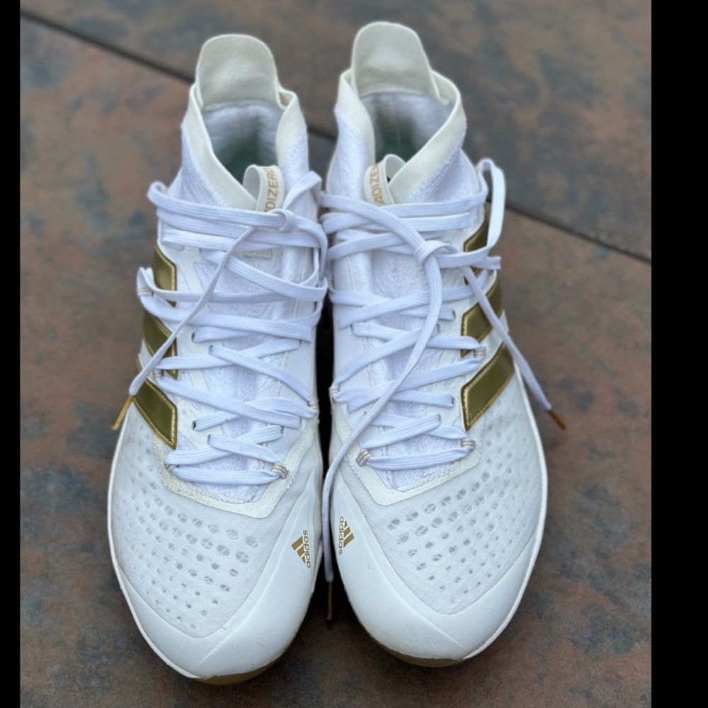 adidas adizero football cleats gold - Picture 3 of 7